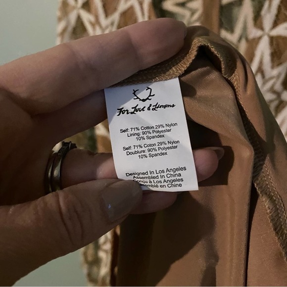 For Love and Lemons Metzi Floral Mirror Slit Lace Midi Dress - Picture 9 of 10